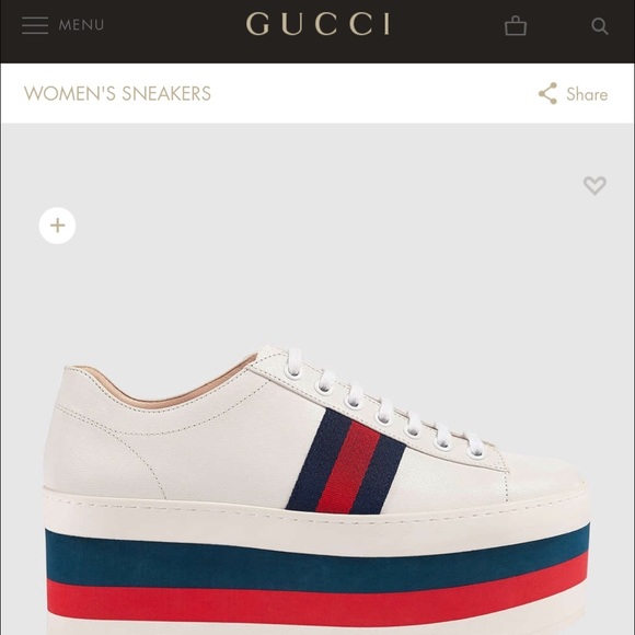 gucci womens platform sneakers